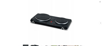 Kuchenka 2-płytowa PG20N Eldom