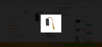 Szczotka węgl. nr47   5x8x17