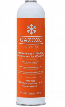 Czynnik chłodniczy R-134A 370gr. /zamiennik/
