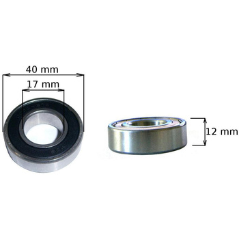 Łożysko 6203 ZZ C3 EX SKŁ 17x40x12