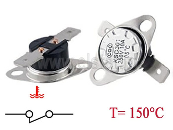 Termostat bimetaliczny 150'