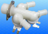 Elektrozawór do pralki 3-drożny 180'/13,5mm PDG